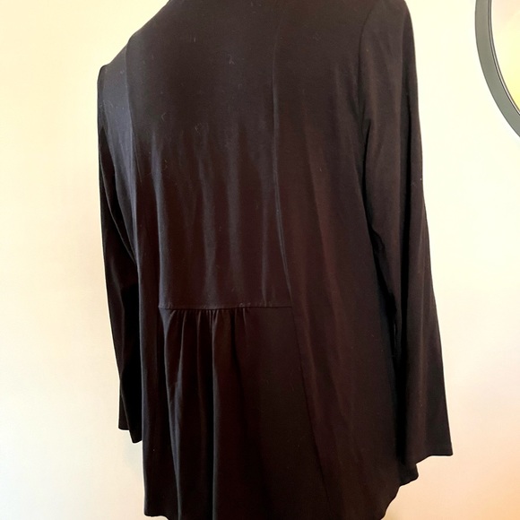 Habitat Collarless Open Rayon Cardigan - Picture 8 of 13